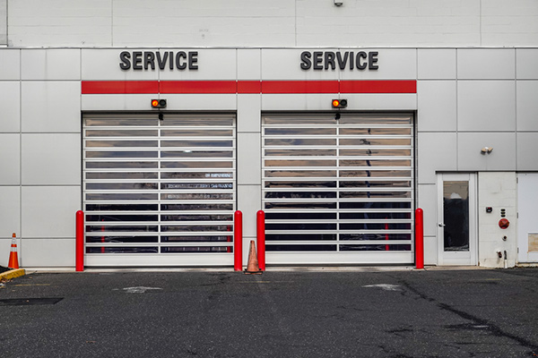 Glass Garage installed by Speedy Garage Doors